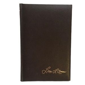 LOUIS L'AMOUR Leatherette Hardcover Book-Sackett